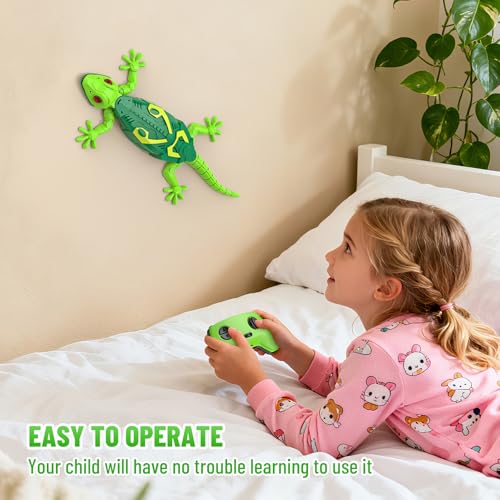 image for Envyvip RC Wall Crawler Gecko, Rechargeable Remote Control Robot Kids 