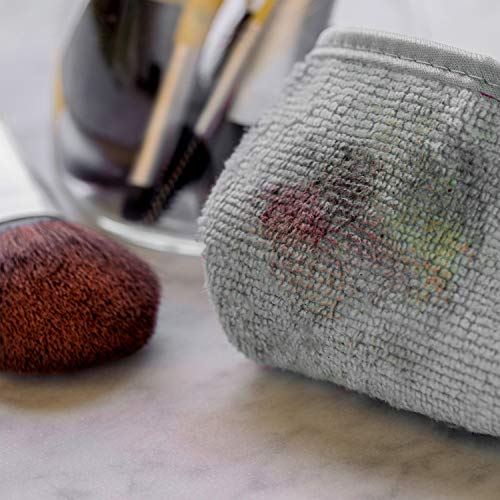 5-Pack Reusable Makeup Remover Cloths - Microfiber Face Towels For Skin Care