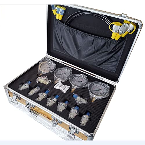 Testeur de pression hydraulique d'excavatrice portable pour vos travaux de chantier