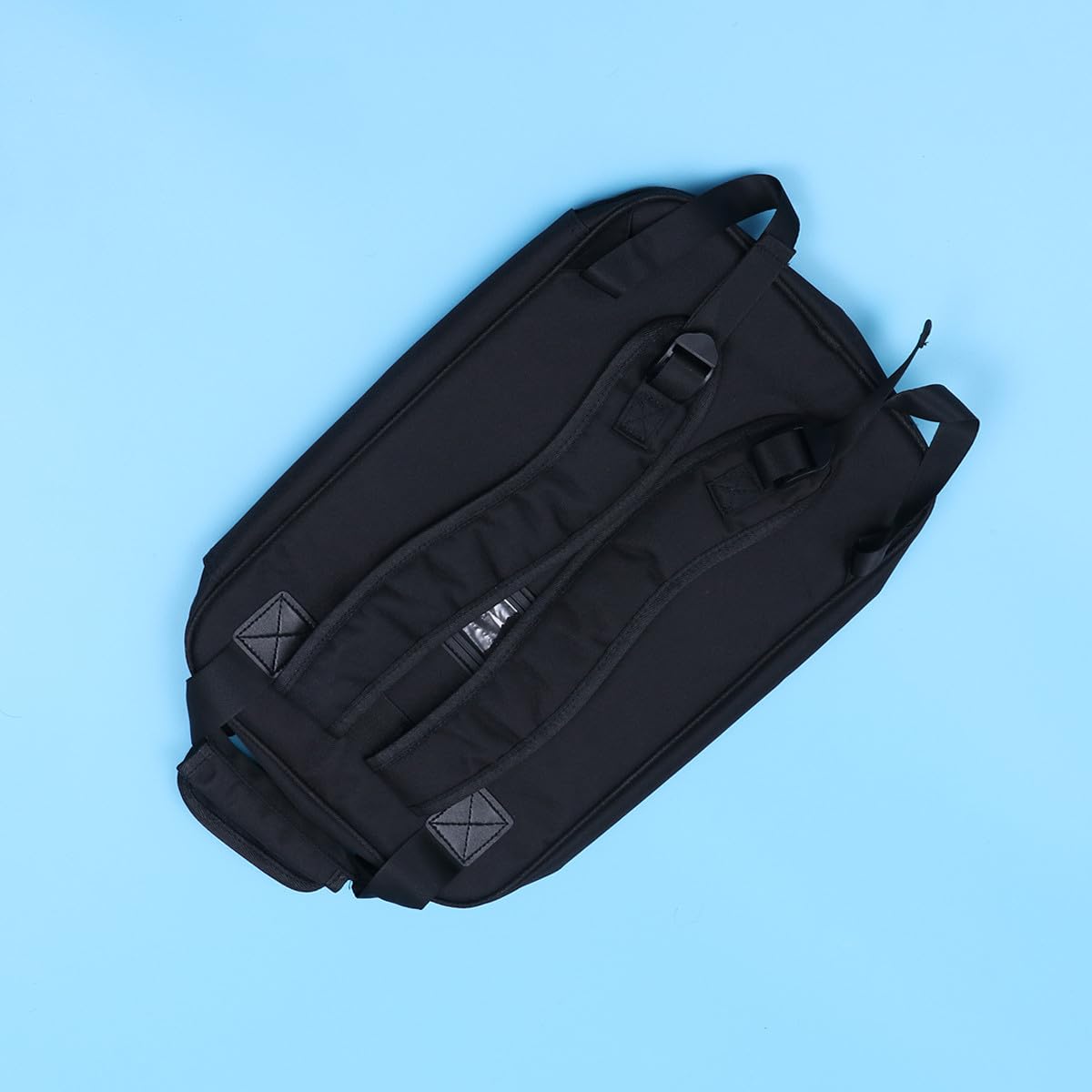 Beaupretty Mochila para Baquetas de Batería Negra, Resistente y Gruesa, Capacidad para 12 Pares de Baquetas de Madera de Arce Tamaño 5a, Bolsa Portátil Adecuado para Accesorios de Percusión