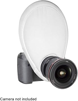 Camera Flash Diffuser,Eliminate Harsh Light and Shadow,Foldable with Storage Bag Easy Install Flash Diffuser Camera Accessories
