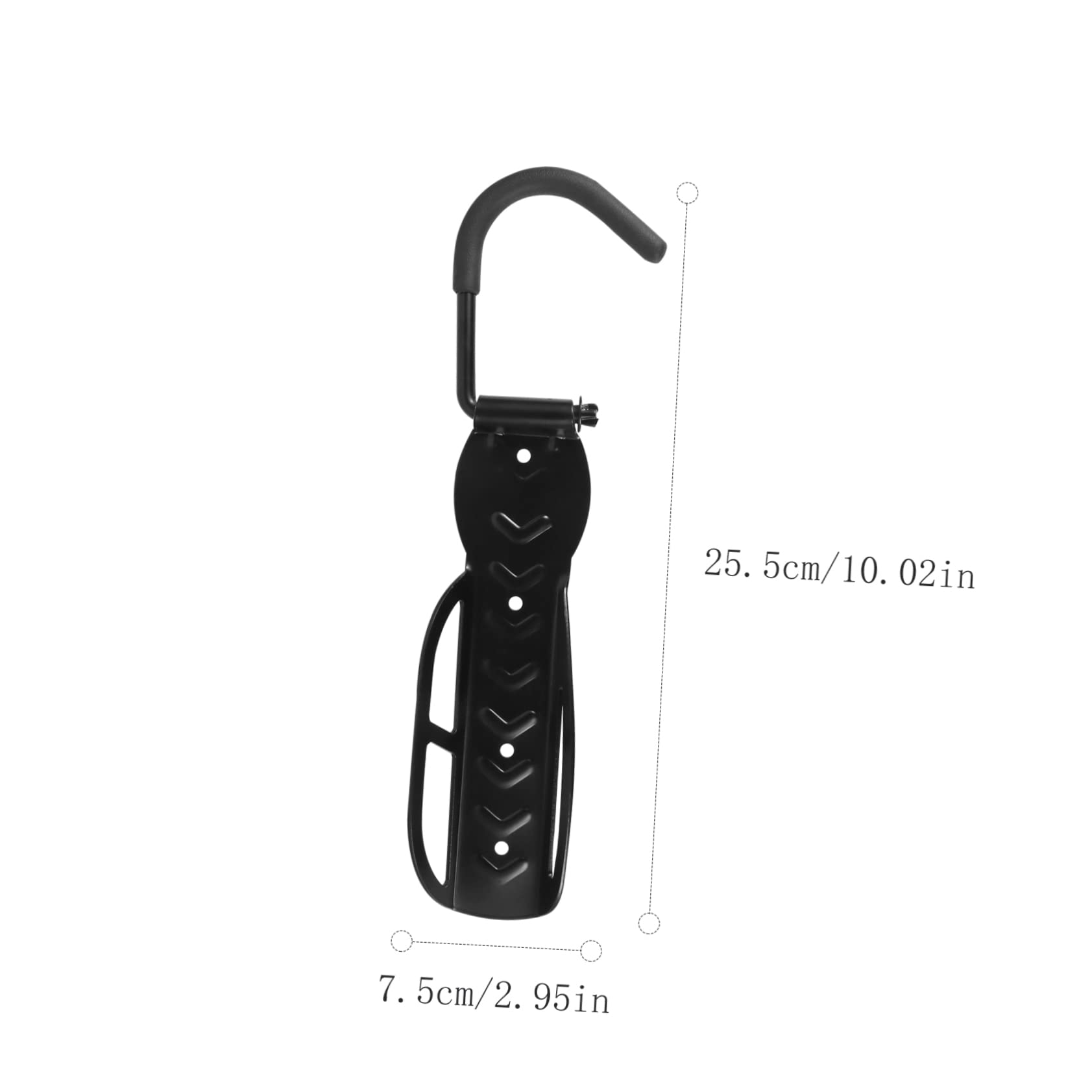 Toddmomy Scooter Rack Bike Rack Vertical Scooter Mount Wall Bike Wall Mount Vertical Scooter Wall Hook Bike Bike Wall Rack Scooter Wall Mount Scooter Storage Rack Black