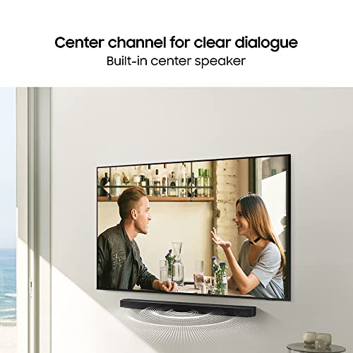 Image of Samsung Soundbar (HW-B67E /XL) 5.1 Channel, Wireless Subwoofer, 1x Wireless Rear Speaker, 1x Center Speaker and Energy Star, Dolby 5.1ch & DTS Virtual X Experience Sound (Black)