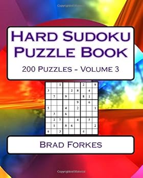 Paperback Hard Sudoku Puzzle Book Volume 3: Hard Sudoku Puzzles For Advanced Players Book
