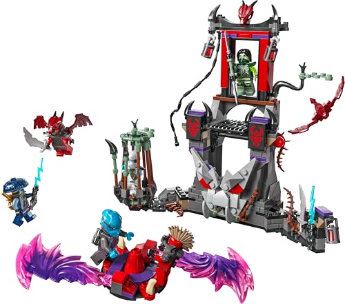NINJAGO Villaggio della Tempesta Dragoniano - Castello Giocattolo da Costruire con Funzioni Interattive e 6 Minifigure con Armi, Giochi per Bambini da 9 Anni da La Rivolta dei Draghi 71841 - Lego - Immagine 3