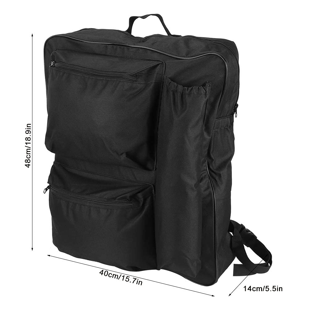 Gaeirt Wielofunkcyjna torba do zawieszenia wózka inwalidzkiego wheelchair accessories tkanina Ox, plecak na wózek inwalidzki, torba mobilna, uniwersalna Bolsos y cestas