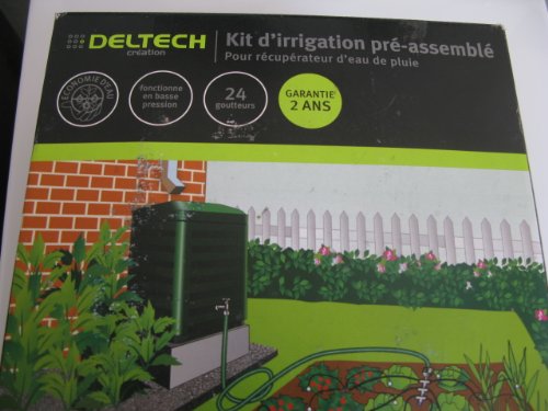 Kit Dirrigation 24 Goutteurs Pour Recuperateur D Eau