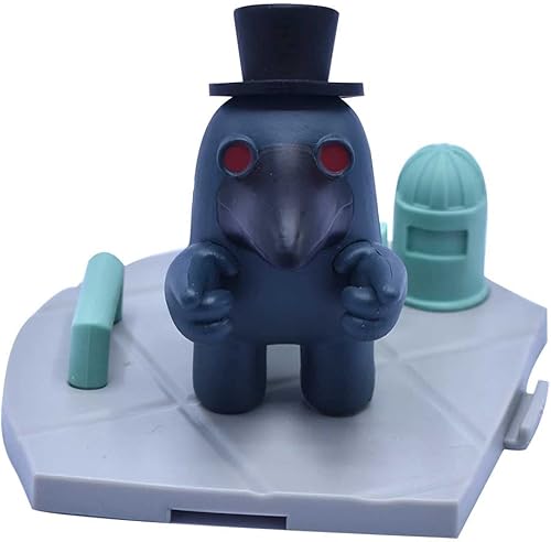 Miniatura 5 de Just Toys LLC Among US 4″ Figura de acción para construir y armar – Bolsa ciega coleccionable (1-en-24 que brilla en la oscuridad rara)