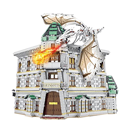 Onenineten Diagon Alley Bank Modellbauset für Harry Potter Diagon Gasse, Sammlerstück Modellset zum Bauen, 7188pcs… – Bild 8
