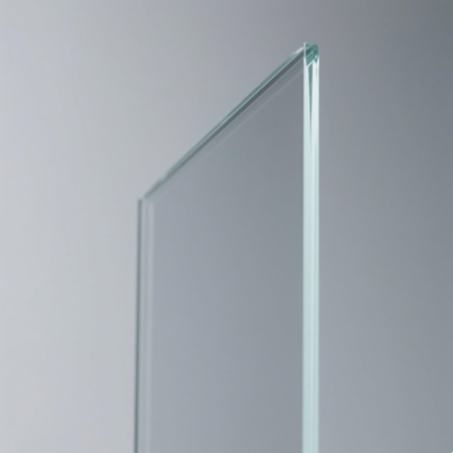 One Piece of Glass Only, 1/4" (6mm) Clear Tempered Glass with Safety Film, 24D03-T60PGS