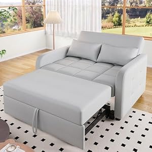Iho Sofa Schlafsofa mit Verstellbarer Rückenlehne