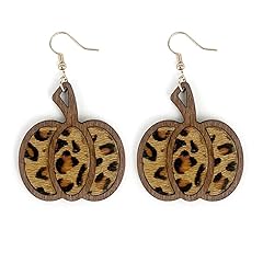 Faux Leopard Print Pumpkin