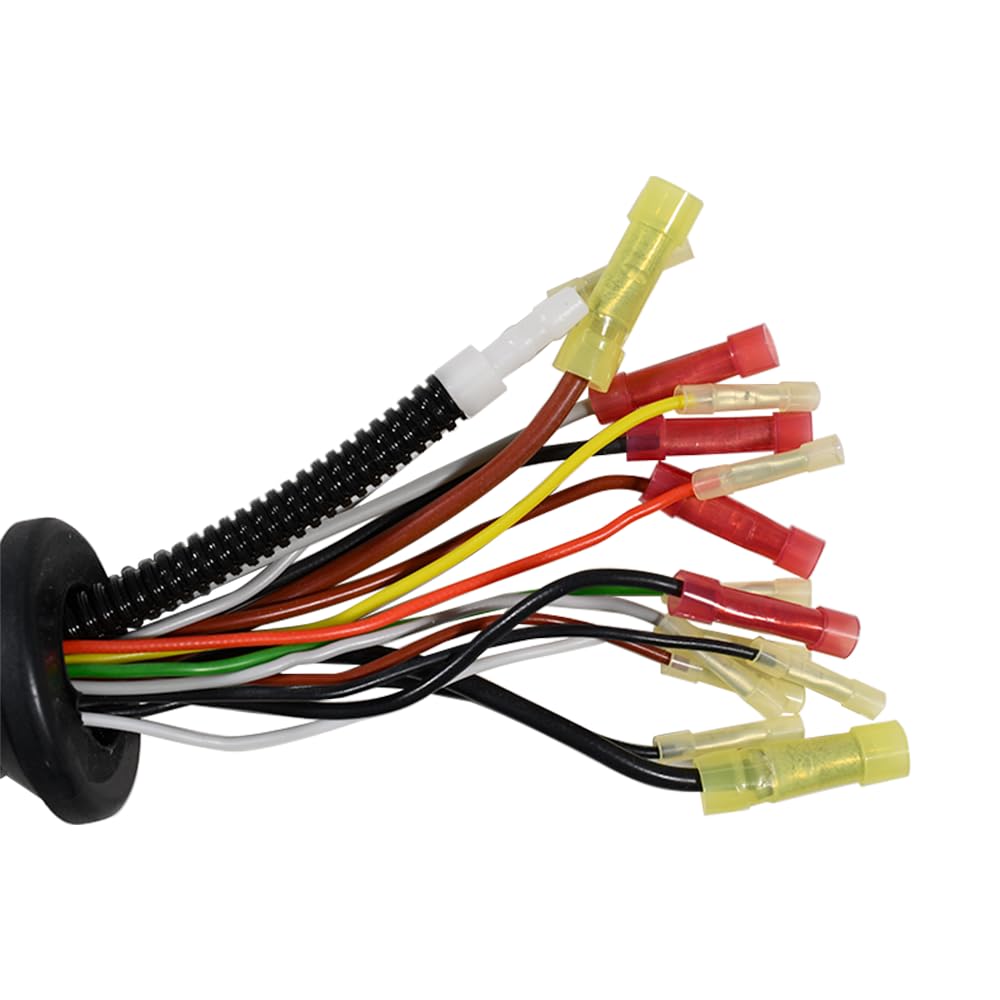 Mazo de Cables Kit de Reparación para Portón Trasera Compatible con Fiat 500 Grande Punto KA 503020 51798181 51277102 51277145