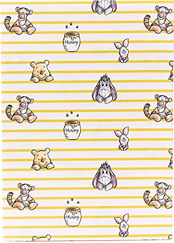 UK Greetings Wrapping Paper for Kids - Winnie The Pooh Birthday Gift, 2 Sheets & 2 Tags image 5