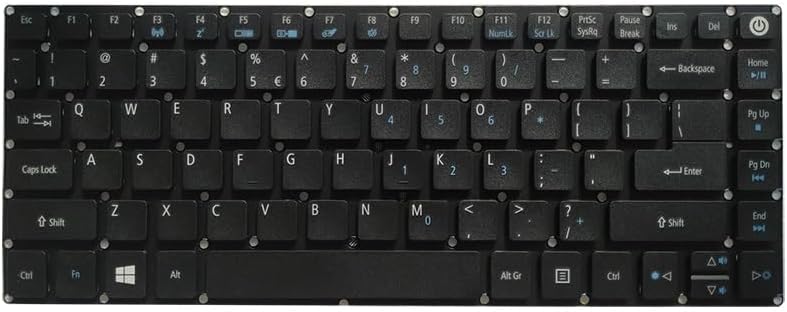 OEM New for Acer TravelMate P248-M P248-MG ES1-332g ES1-420 ES1-421 ES1-432 ES1-433 ES1-433G K4000 US Laptop Keyboard Black Accessories
