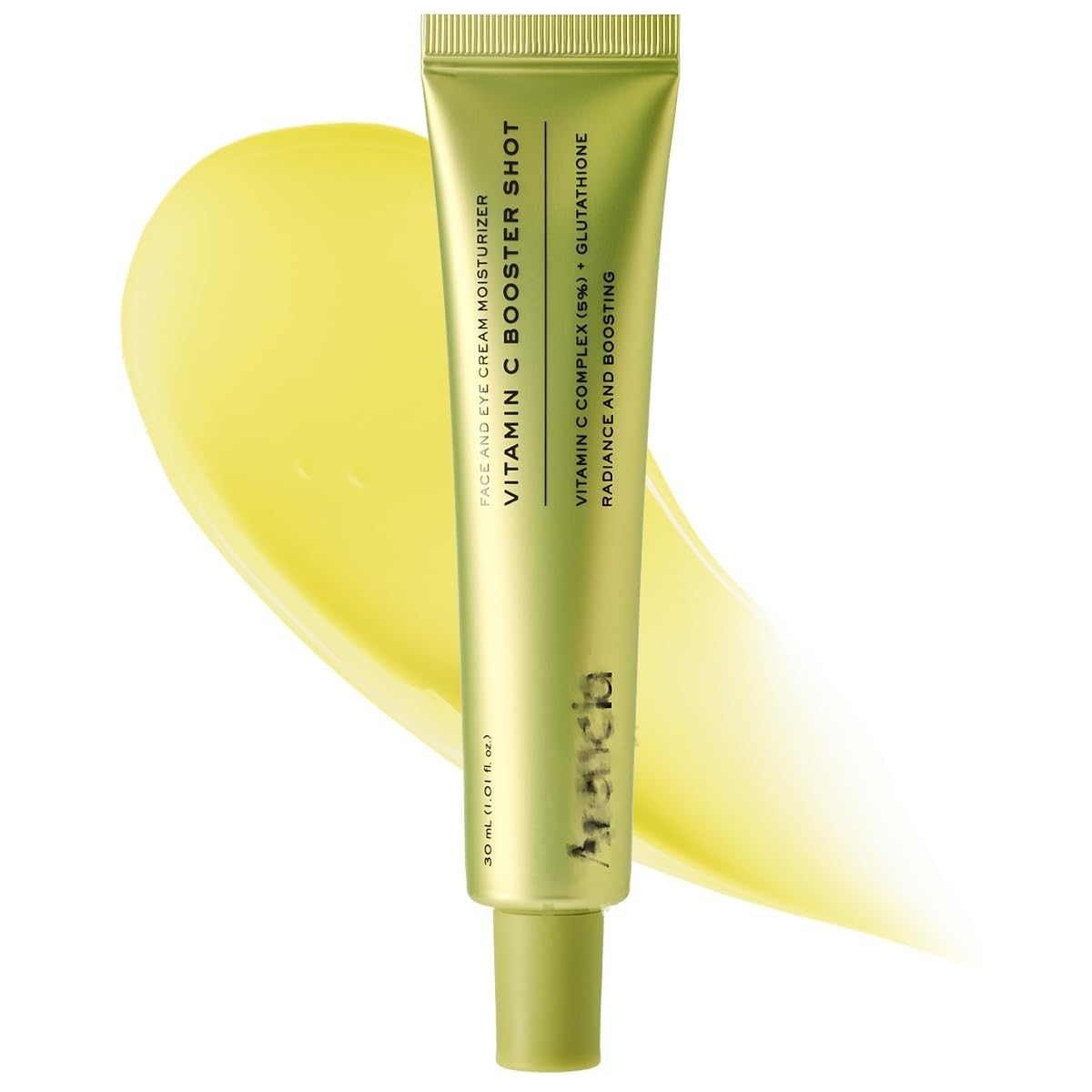 Vitamin-C-Booster-Serum mit Glutathion, Niacinamid und Vitamin E – Aufhellendes Gesichtsserum für strahlende Haut, 30 ml