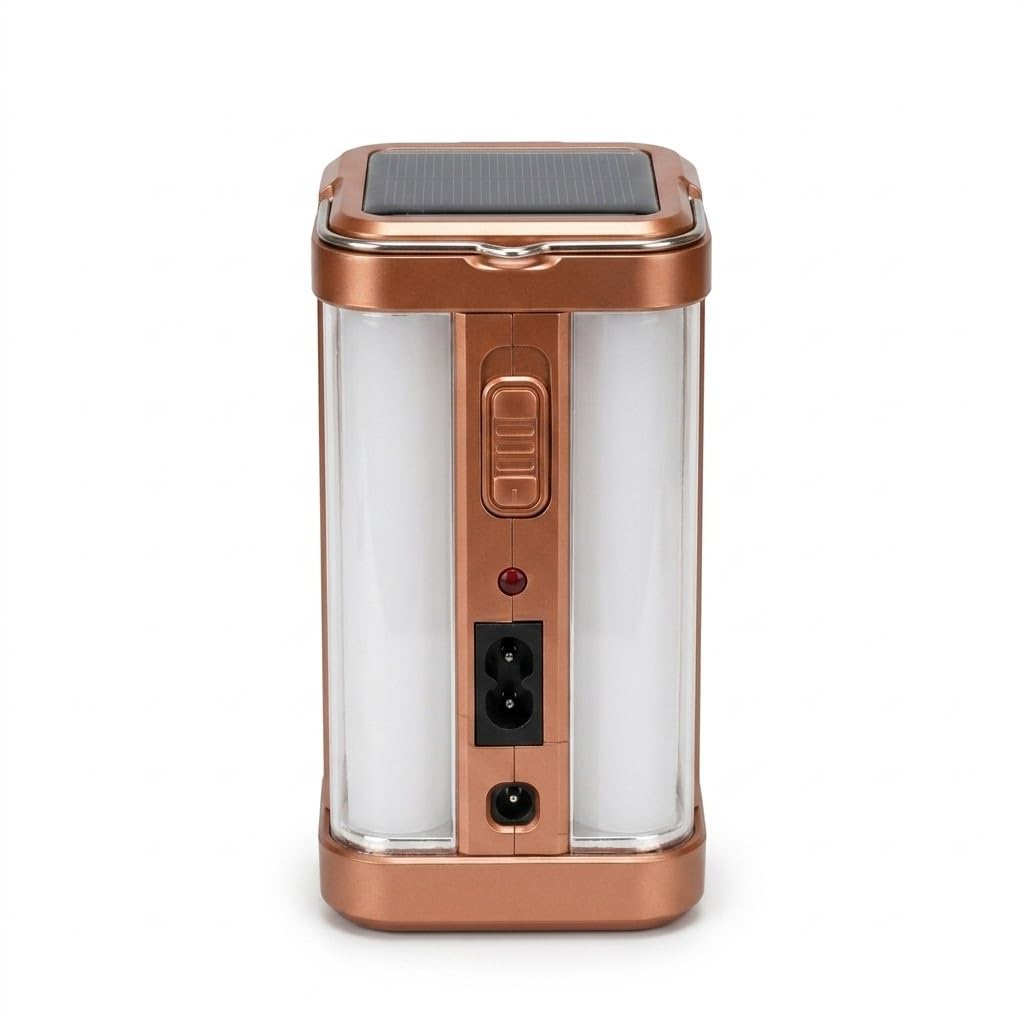 drumstone 𝟏𝟓 𝐘𝐞𝐚𝐫𝐬 𝐖𝐚𝐫𝐫𝐚𝐧𝐭𝐲 high brightness 4 tube emergency lantern with 360 degree illumination solar and rechargeable dual power long backup light