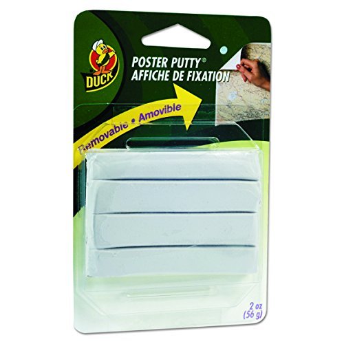Duck Brand Removable Mounting Poster Putty (Pack of 8)