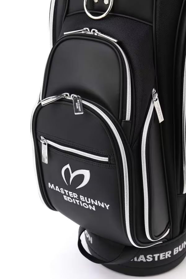 cf18 MASTER BUNNY EDITION ゴルフバッグ 黒×銀色
