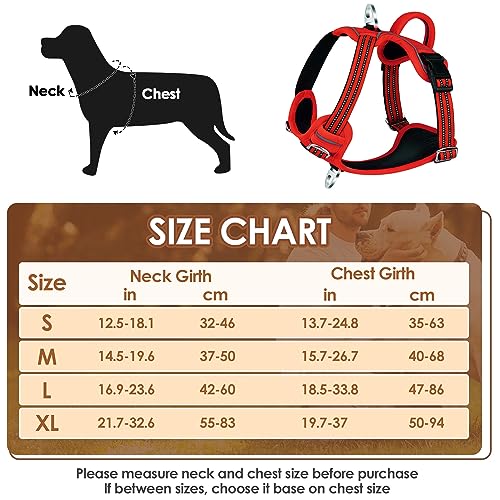 Eyein Small Dog Harness, Anti Pull, Adjustable, Heavy Duty Pet Vest with 2 Clips, Escape Proof - Image 2