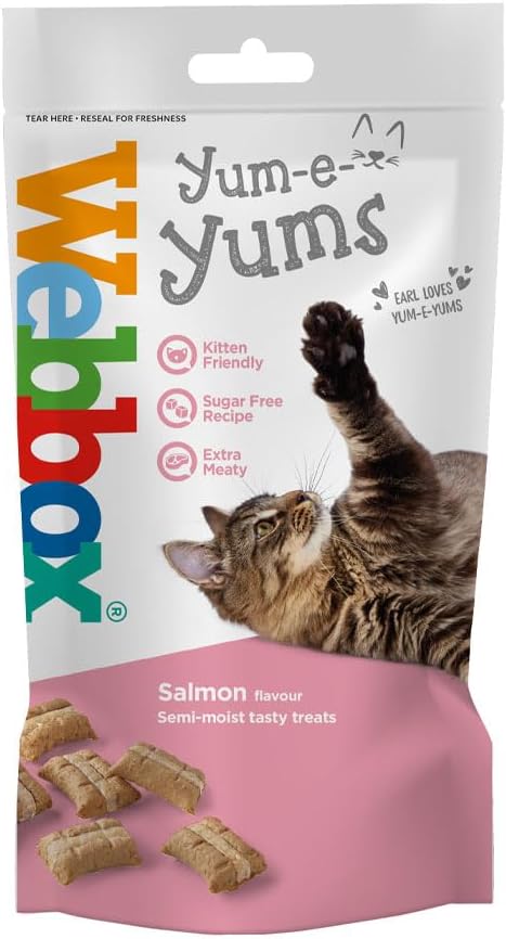 Webbox Yum-e-Yums w/salmon 40g