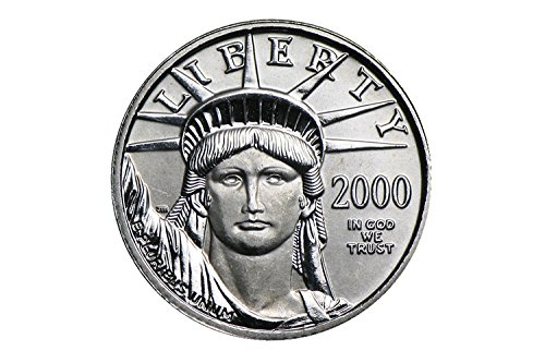 2000 $10 Platinum Eagle (1/10 Ounce) .999 Pure $10 Brilliant Uncirculated