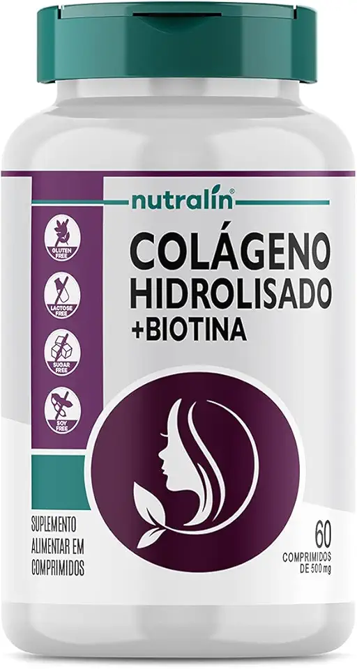 Nutralin Colágeno Hidrolisado + Biotina 60 Comprimidos