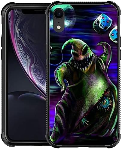YiXinBB Compatible with iPhone XR,H Christmas Cute Skull Pattern Design Scratch Shock Resistant Rugged TPU Protective Case for iPhone XR 6.1 Inch