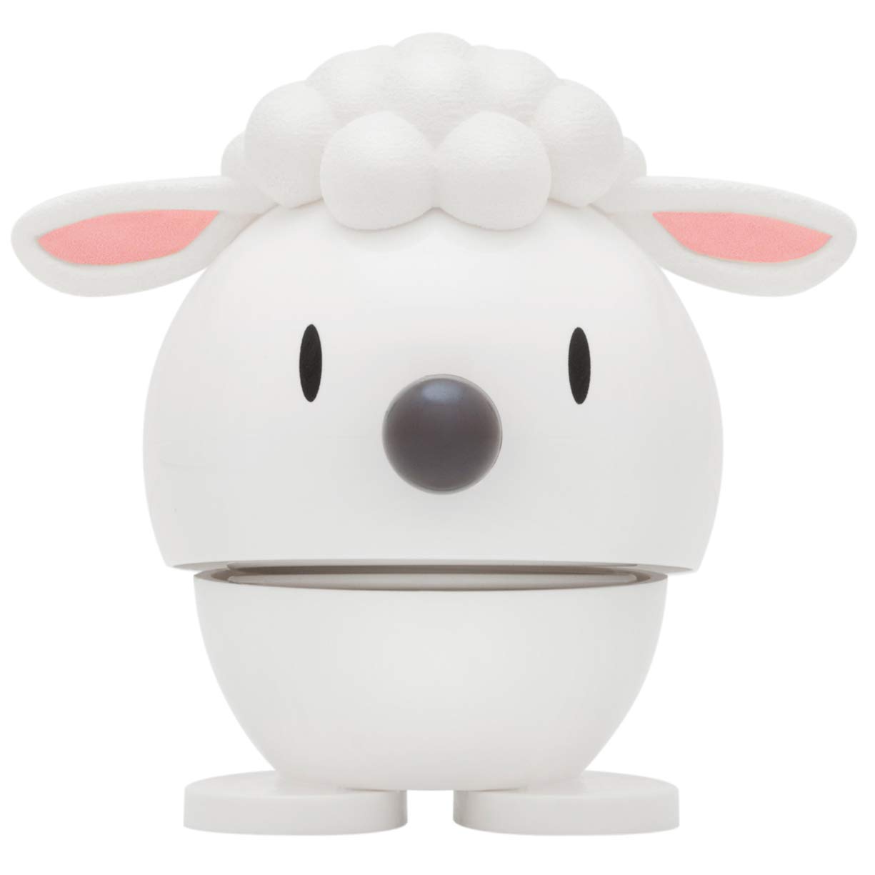 Hoptimist Lamb, Easter Decoration, Cute Table Decoration for Easter, Small Easter Gifts Adults, Spring Decoration Indoor, 7.2 x 5.8 x 7.4 cm, White