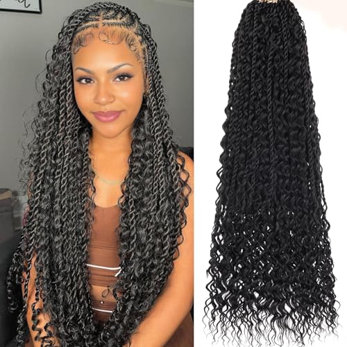 RuiYok 9 Packs 24 Inch Senegalese Twist Crochet...