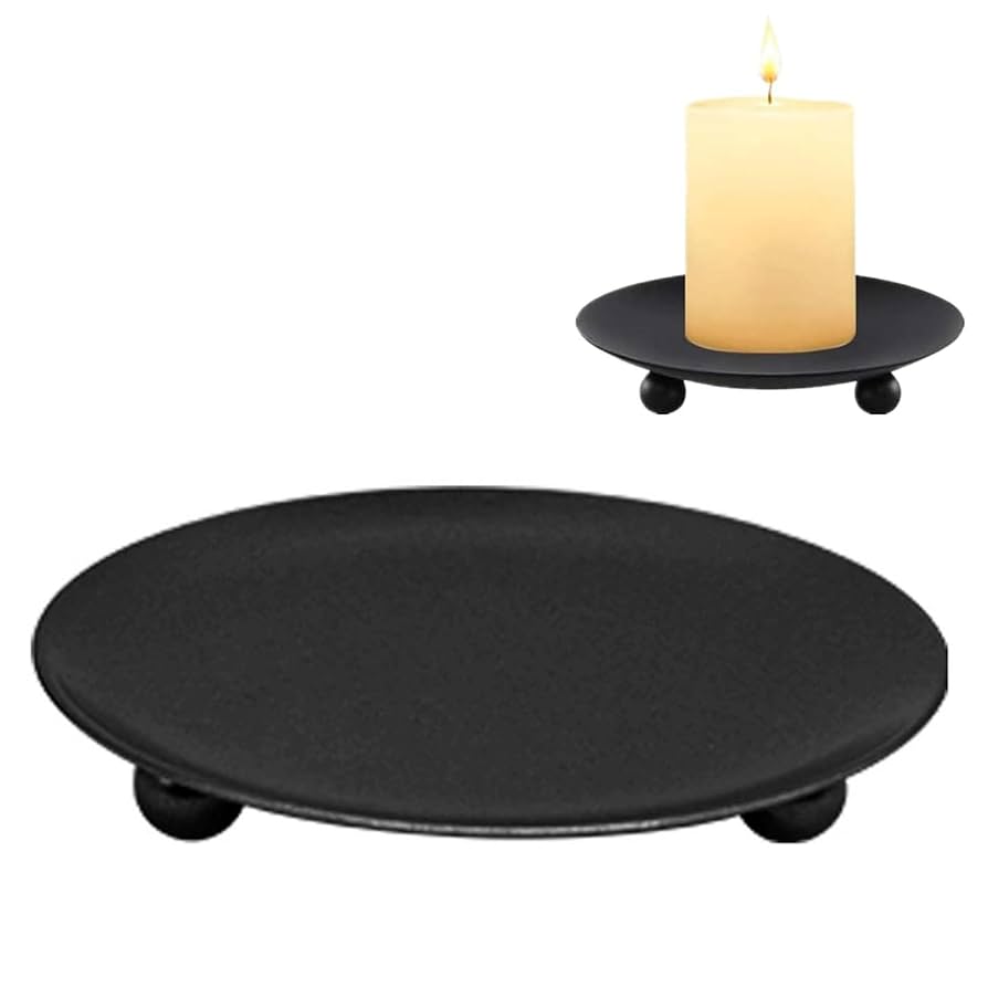 Amazon.co.jp: PAVIKE キャンドル 受け皿 （1個入り）装飾