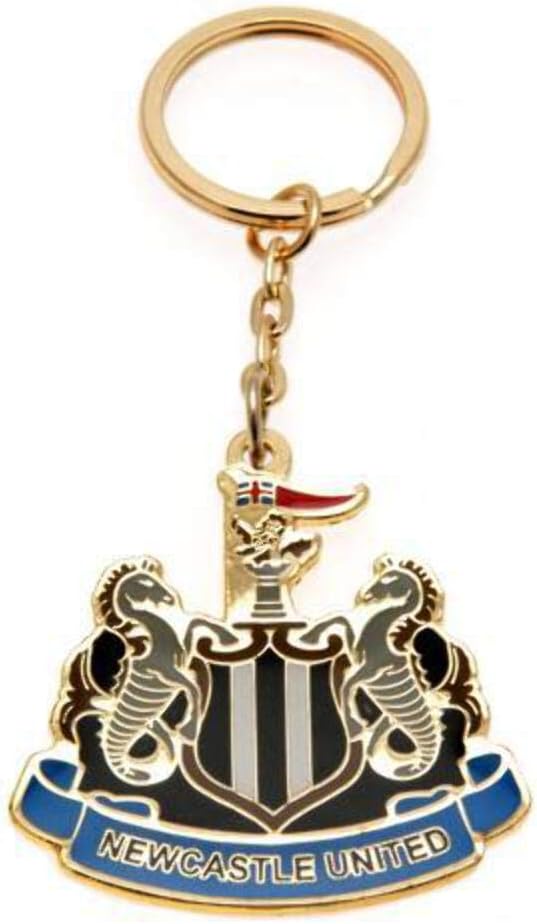 Club Licensed Newcastle Utd Crest Keyring - One Size