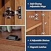 Sauder Select Storage Cabinet, Pantry Cabinet Kitchen Storage with Adjustable Shelves, Bathroom Storage Cabinet, in Highland Oak #5