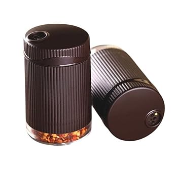 Super Mom Linoo Salt and Pepper Shaker Set, Unbreakable Spice Container with Easy Pour Spout, 2 Pieces, BPA Free