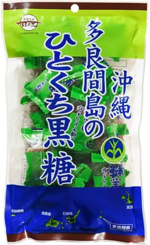 沖縄 多良間島のひとくち黒糖