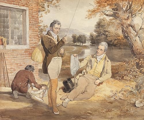 Affiches et Gravures Pêche John Frederick Lewis Poster Impression Toile Salon 60x90cm