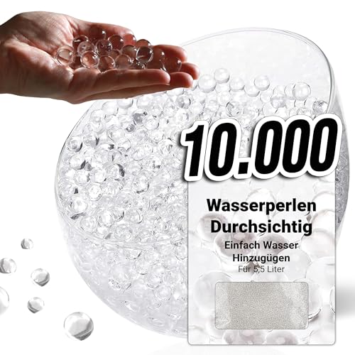 Comforder – Wasserperlen durchsichtig – Deko Wasserperlen für Pflanzen...