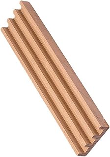 VILLCASE Rack De Armazenamento De Dominó De Madeira Maciça Bandeja De Mesa Suporte De Mesa Bandejas De Dominó Bandejas De Dominó Suportes De Dominó De Mesa Racks De Dominó Cartão De