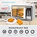 Microwave Toy Oven Kids Kitchen Playset,High Simulation Accessories Ornaments,Pretend Play Appliance Set for Toddlers, Cookware Toy Set for Girls Boys Birthday Gifts