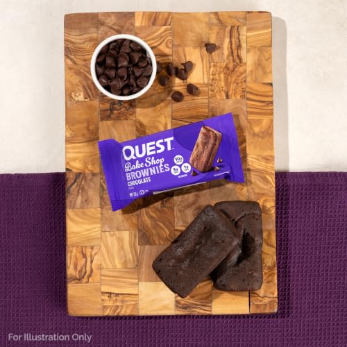 Image of Quest Nutrition Bake Shop, Chocolate Brownies, 10g Protein, 2g Net Carbs, 1g Sugar, 4 Count