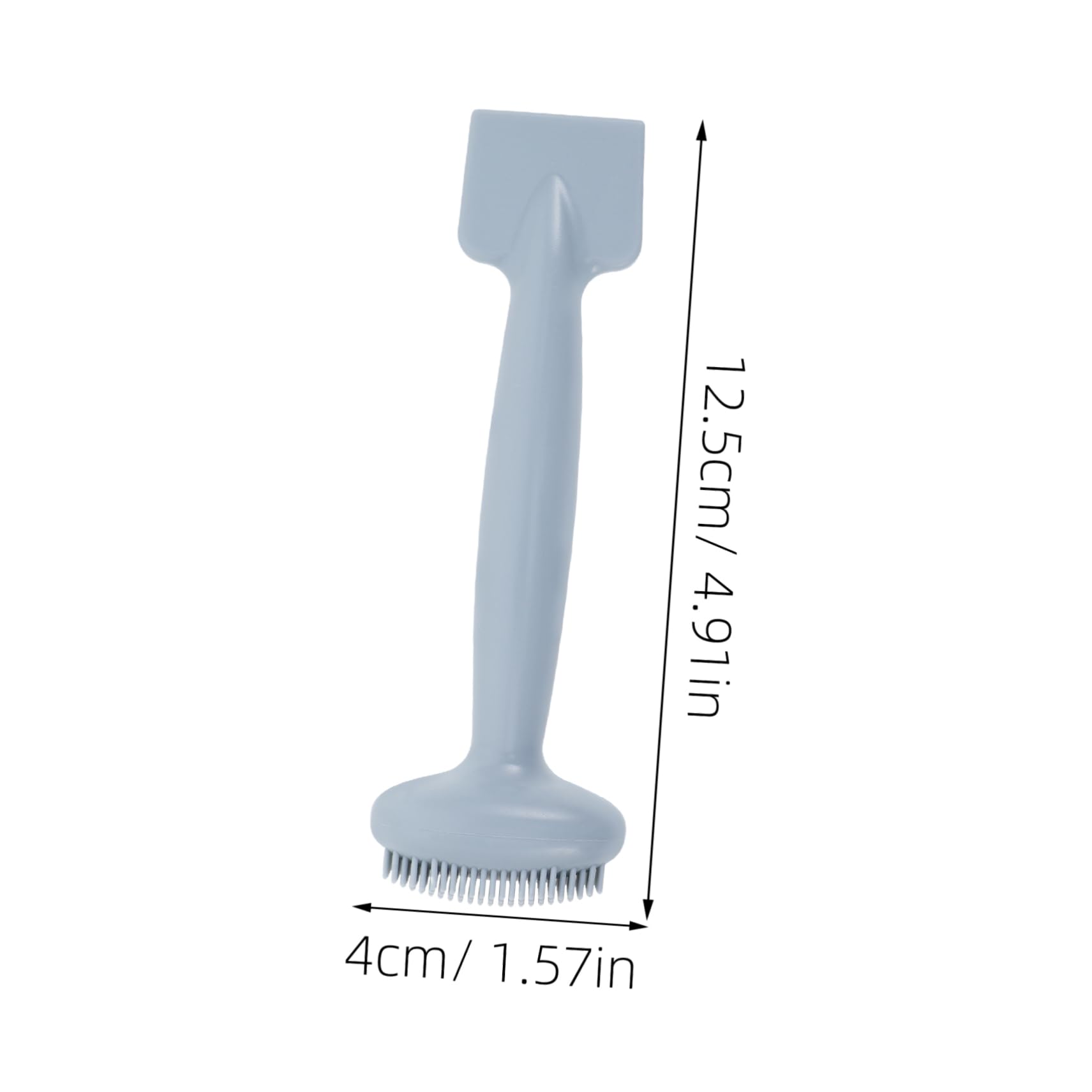 SHERCHPRY Facial Mask Applicator Scrubber Brush Dual Head Design for Exfoliating Deep Cleaning Portable Beauty Tool for Skincare Routine for Home Travel Use