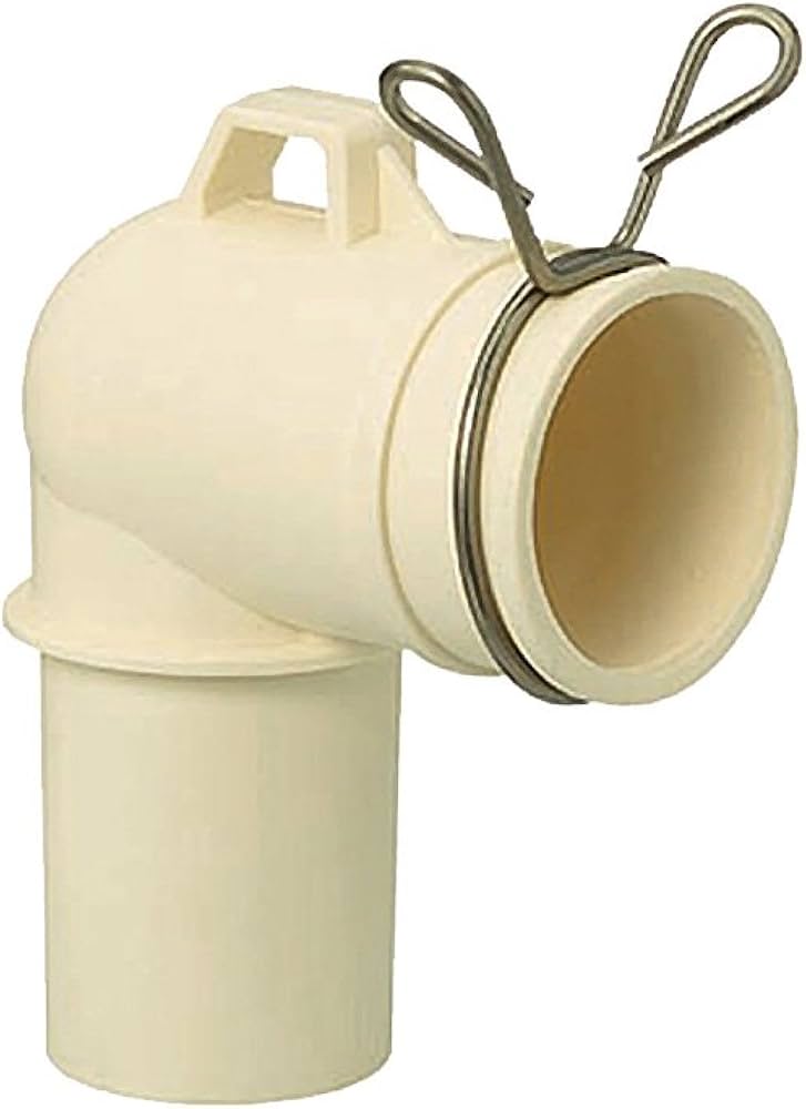 Amazon | ミヤコ(MIYAKO) 洗濯機パン用エルボセット バンド付 Z44-ES