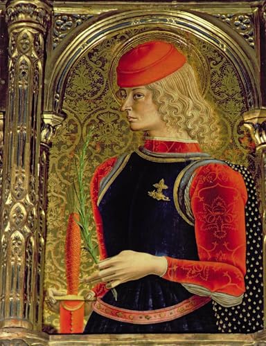 Peinture Poster Impression Tableaux Graffiti Carlo Crivelli art mural 60x90cm