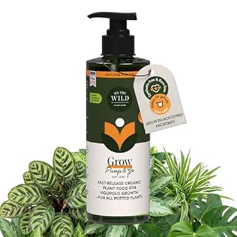 We the Wild Organic Grow Pump & Go Indoor Plant Food 16.9 oz