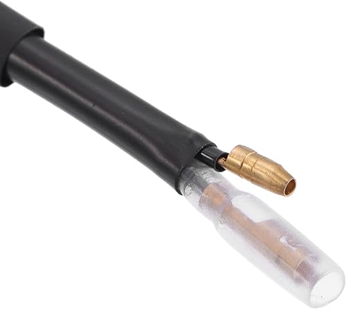 Miniatura 7 de X AUTOHAUX 1 unids 7/8 "motocicleta manillar control cuerno arranque interruptor botón con conectores aleación de aluminio negro