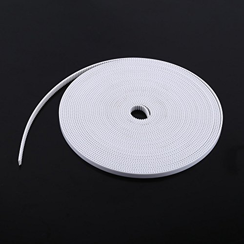 Gt2 10 Meters 6Mm Width 2Mm Pitch Timing Belt For 3D Printer Accessory , White #TOP2