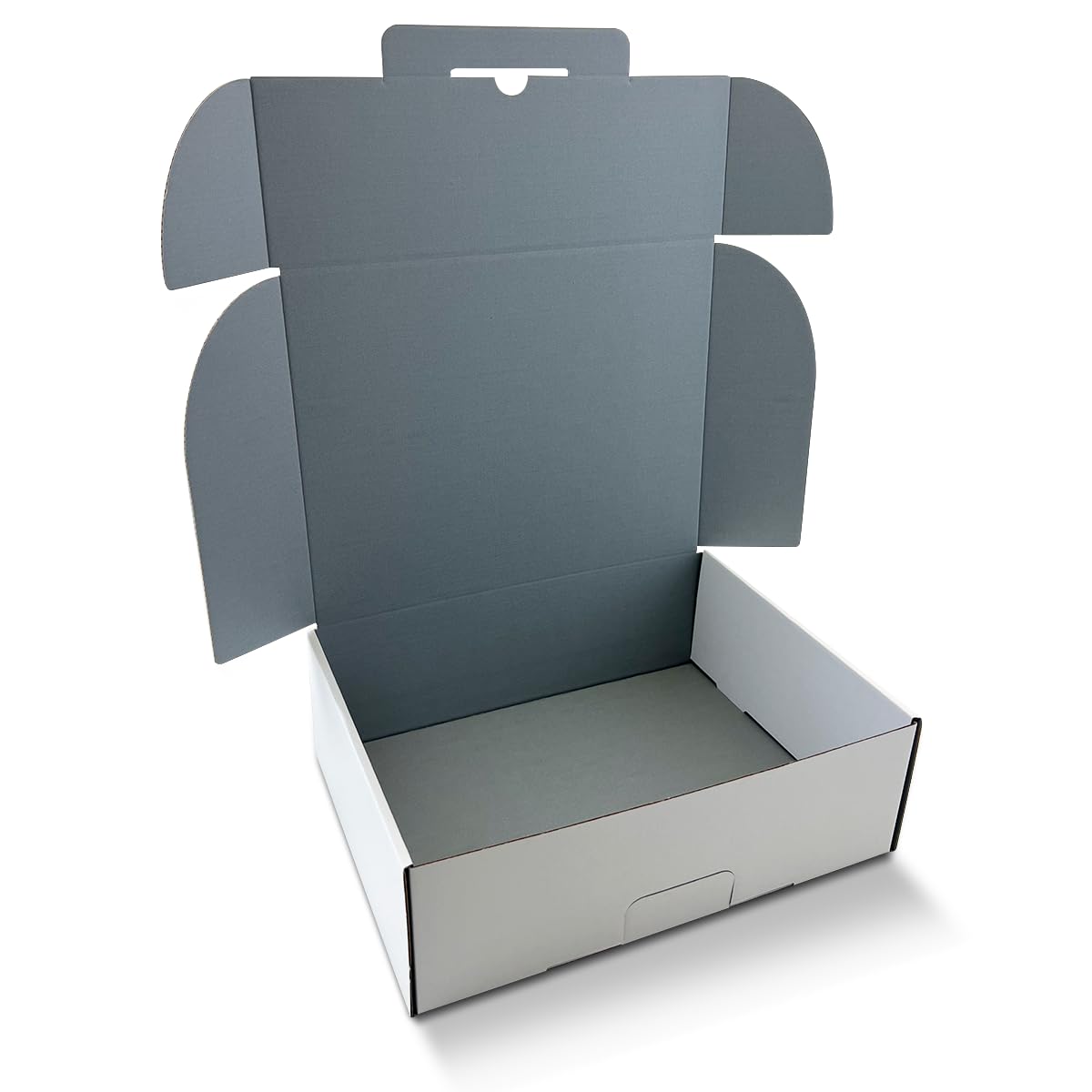 Gift Cardboard Boxes Postal Boxes - Medium Tuck In Flaps 280x219x92mm (Grey, 200)