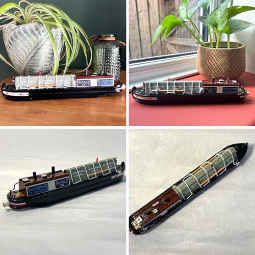Barco de canal de madera de 20 cm maquetas calibre OO Thorness 8