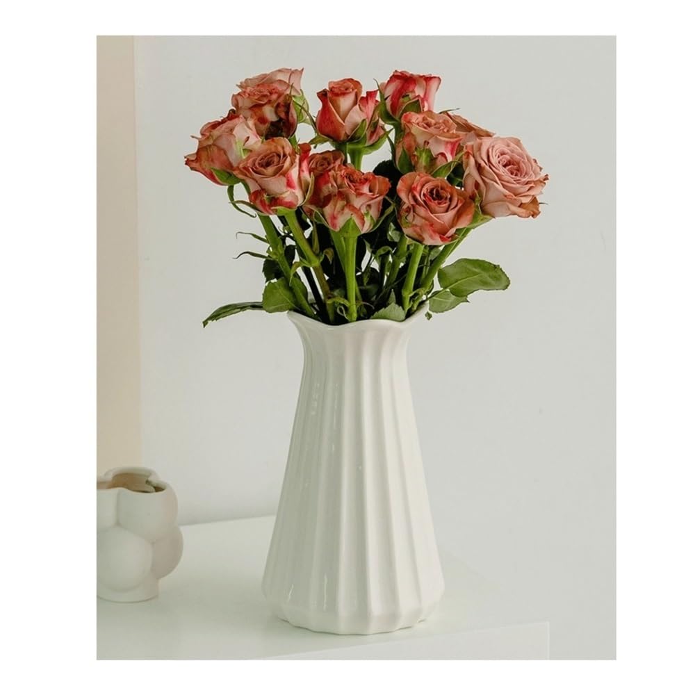 Vase, Dekorative Vase for Hochzeit, Esstisch, Party, Wohnzimmer, Büro, Schlafzimmer Wohndeko