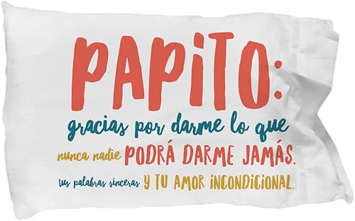 Funda de almohada de cama personalizada Padre funda de almohada personalizada